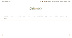 Desktop Screenshot of jajambo.com